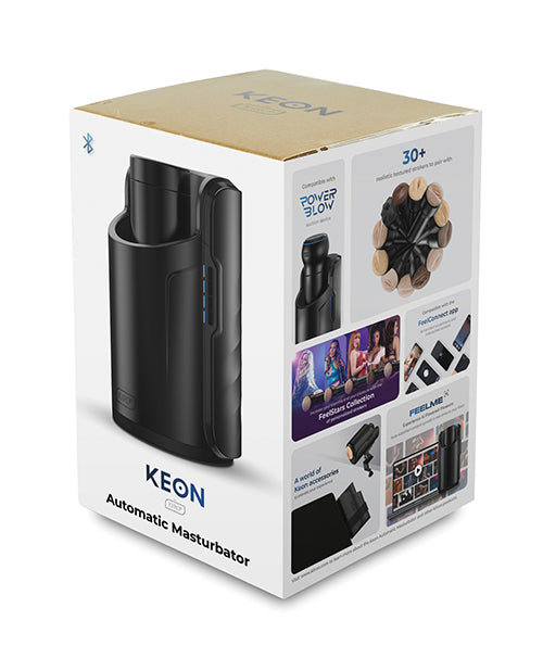 Kiiroo Keon Automatic Male Masturbator Combo With Stroker Black