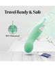 Încărcați imaginea în vizualizatorul Galerie, Blush Stella 7 Inch Dual-Ended Clitoral G-Spot Vibrating Wand With Precision Stimulation - Green
