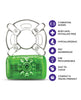 Load image into Gallery viewer, Blush Play With Me - Pleaser Rechargeable C-Ring - Neon Green

