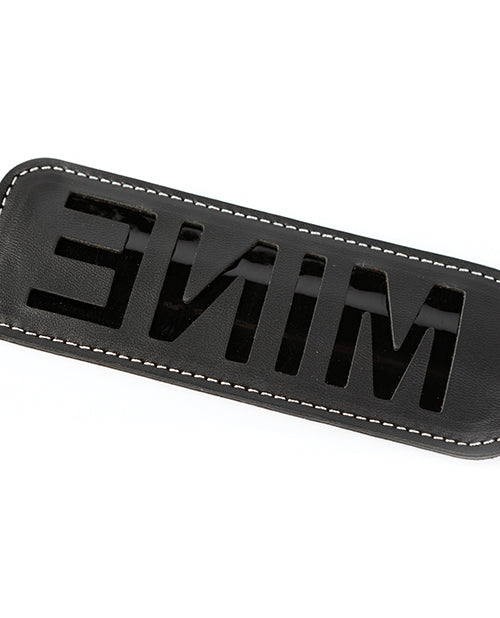 Sei Mio You're All Mine Impression Spanking Paddle - Black