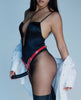 Ladda bilden i Galleri Viewer, Strap-on-Me Leatherette Harness Fabulous - One Size Red Glossy
