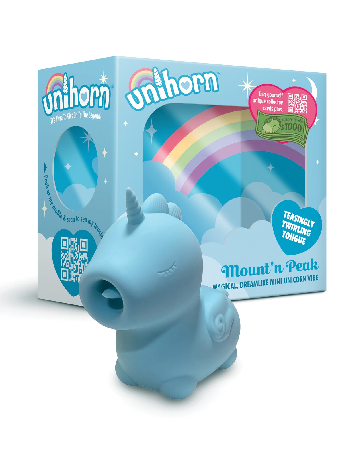 Unihorn Halterung n' Spitze - Blau