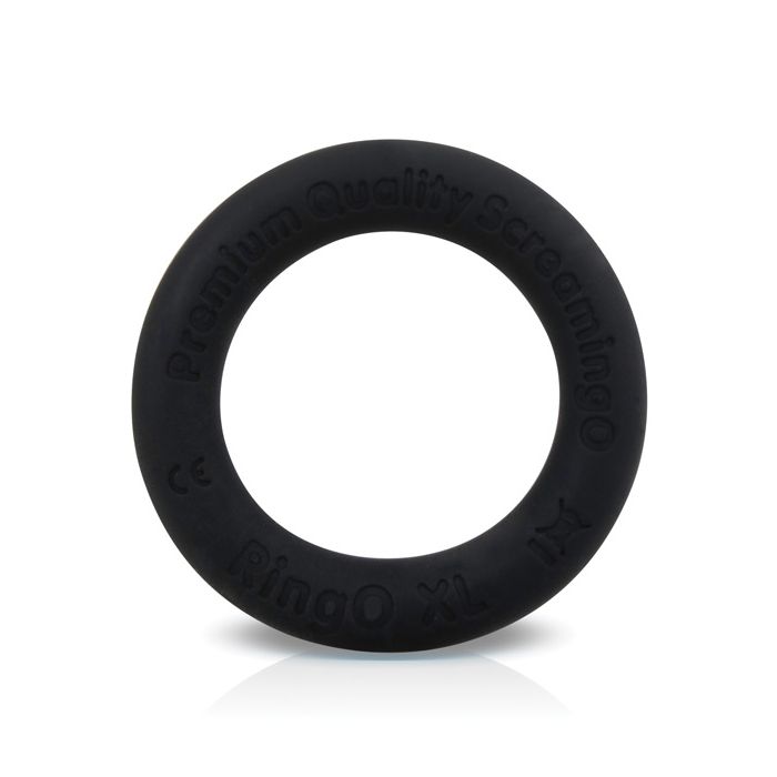 Screaming O RingO Ritz XL Black Silicone Ring Ultra Stretch Fit