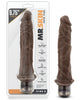 Load image into Gallery viewer, Blush Dr Skin Vibe 8 Vibrating Dildo In Chocolate Color Realistic Ten Inch
