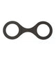 Încărcați imaginea în vizualizatorul Galerie, Sei Mio Handi Cuffs Super Strong Silicone Restraints - Medium, Black

