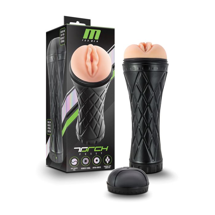 Blush M for Men Torch Pussy Vanilla Realistic Sex Toy