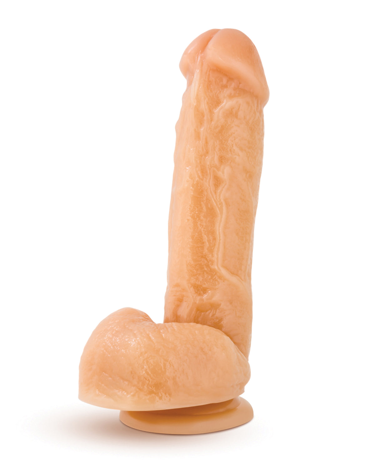 Dildo Blush Hung Rider Trigger 7" con Ventosa - Carne