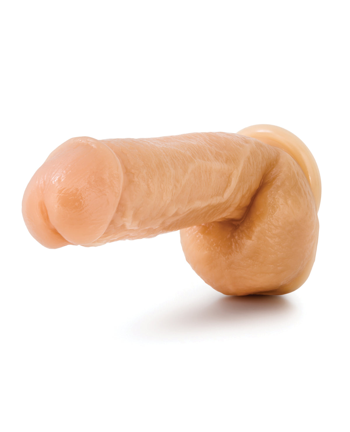 Dildo Blush Hung Rider Trigger 7" con Ventosa - Carne