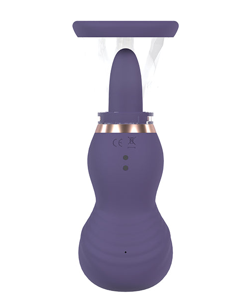Shots Pumped Sensual Rechargeable Vulva and Breast Pump Purple
