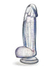 Ladda bilden i Galleri Viewer, Bling Sparkling Clear Dildo 7.5 Inches Pleasure Toy With Glamour Glitter For Glam Nights
