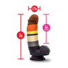 Load image into Gallery viewer, Blush Avant P9 Bear Pride Dildo - Multi Color
