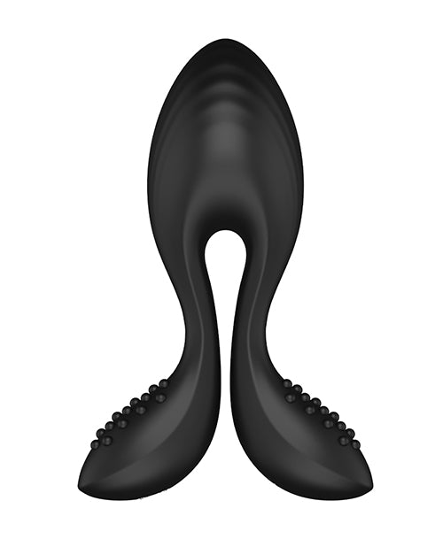Tapón anal flexible Nexus Bendz grande de silicona negra con control remoto
