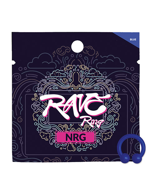 Rave Ring NRG Energy, sachet individuel parfumé, mélange menthe poivrée, citron vert et orange