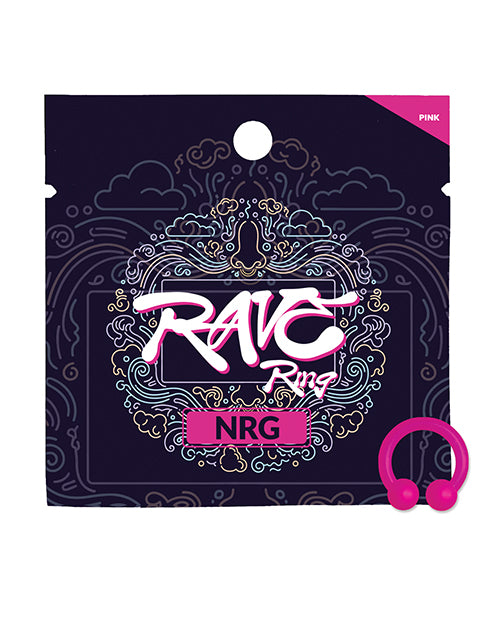 Rave Ring Nrg Pink Energy Breath Sachet With Peppermint Lime