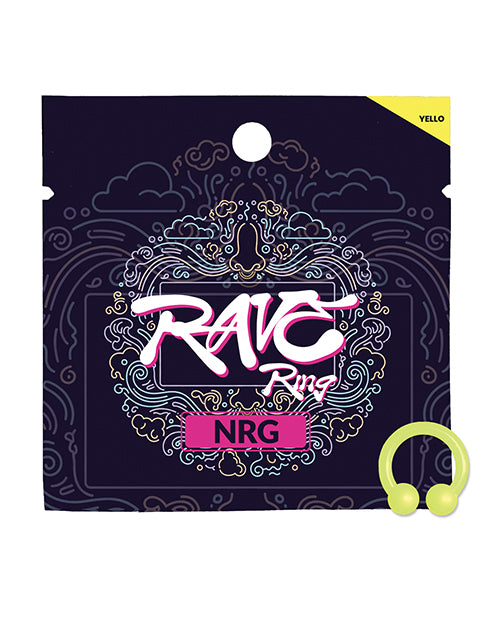 Sachet individual de energía Rave Ring NRG con aroma de menta, lima y naranja