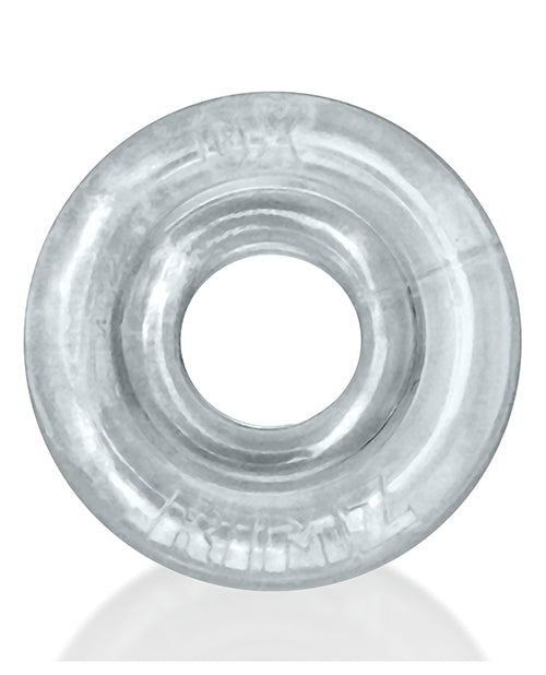 Oxballs Rimz Single Ring Clear Cock Ring With Soft Lip Grips For Comfort