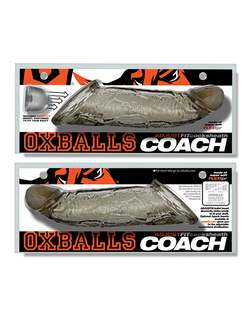 Oxballs Coach Cock Sheath Storm Veiny Thick Sleeve For Bigger Size