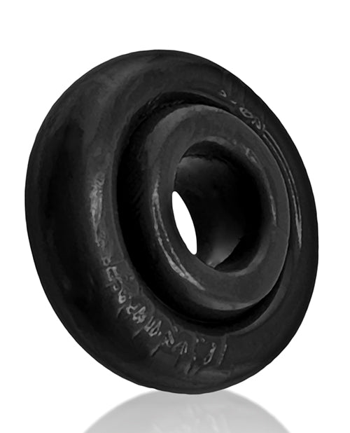 Oxballs Rimz Single Ring Black Plush Lip Grip For Comfortable Wear Cock Ring