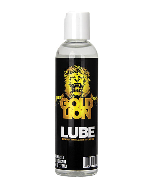 Încărcați imaginea în vizualizatorul Galerie, Lubrifiant personal Gold Lion cu pH echilibrat, pe bază de apă, 4 Oz
