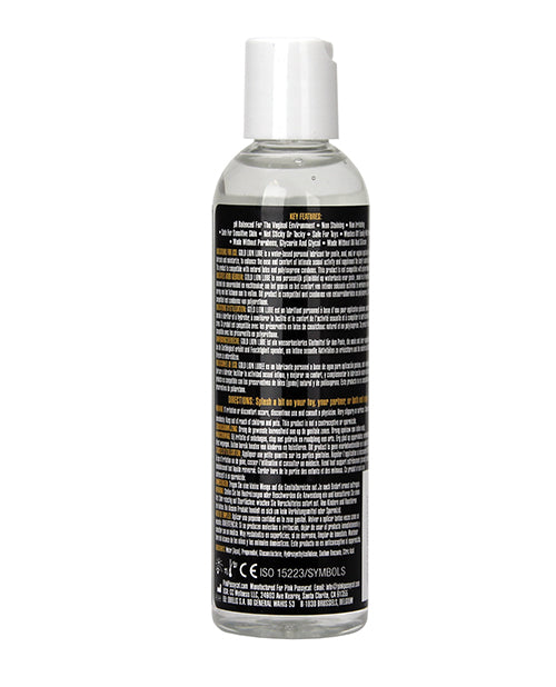 Lubrifiant personal Gold Lion cu pH echilibrat, pe bază de apă, 4 Oz