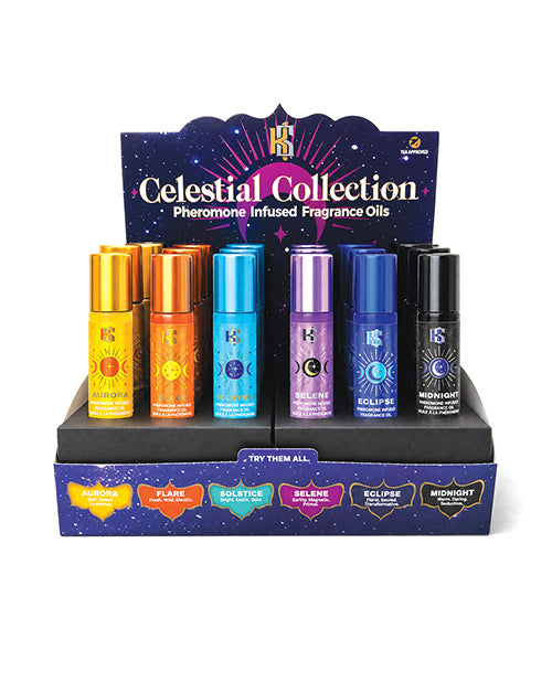 Kama Sutra Celestial Collection Pheromone Roll On Display 24 Pack Assortment