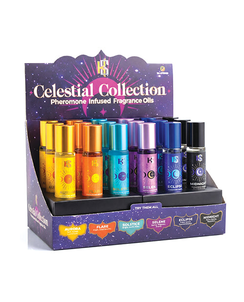 Kama Sutra Celestial Collection Pheromone Roll On Display 24 Pack Assortment