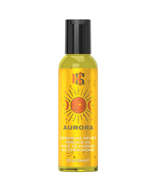 Huile de massage aux phéromones Kama Sutra Collection Celestial Aurora 2 Oz