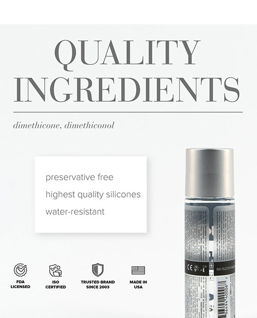 JO Premium Original Silicone Lubricant 2 Oz Long Lasting Glide
