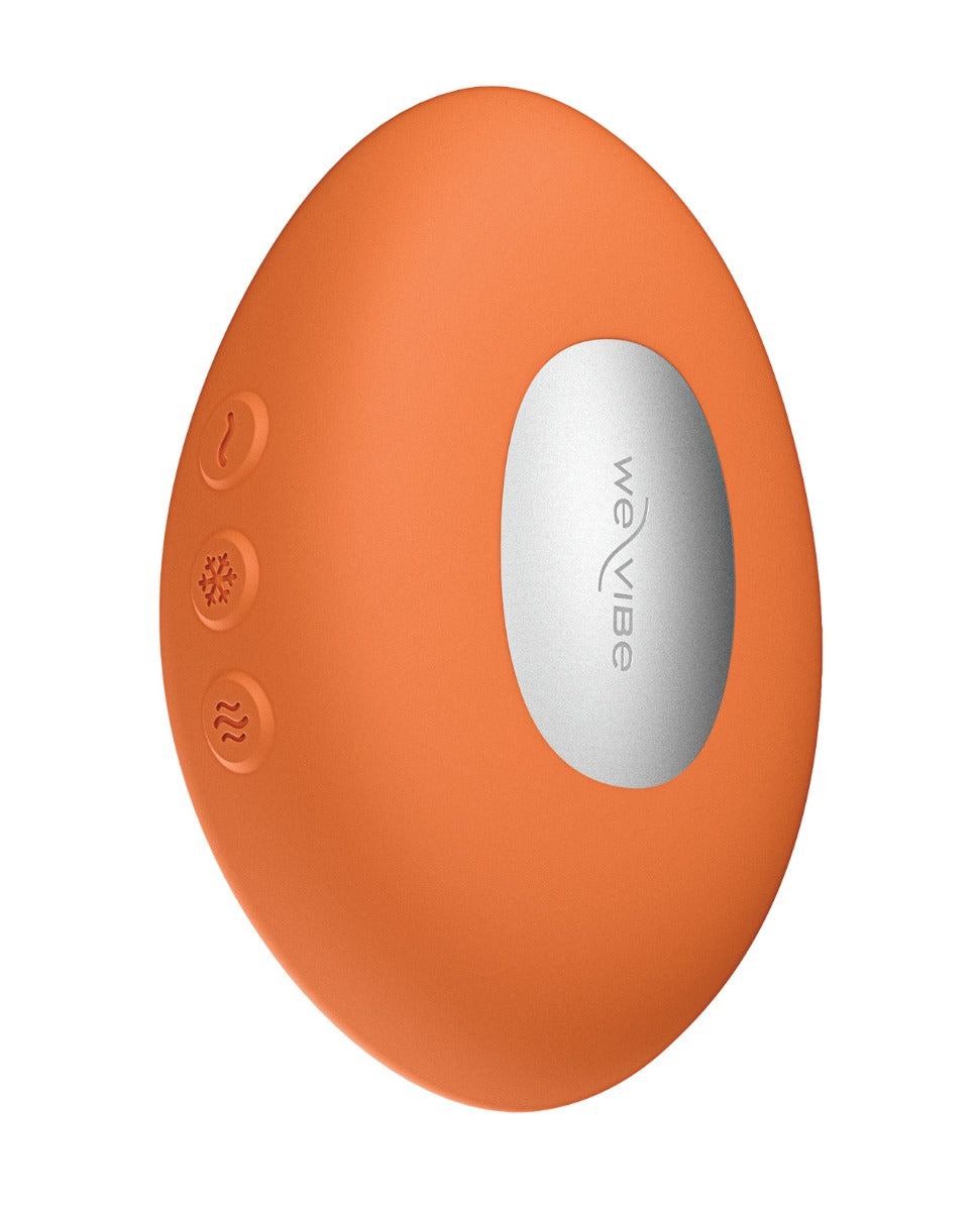 We Vibe Temp Tangerine Temperature Controlled Ergonomic Vibrator