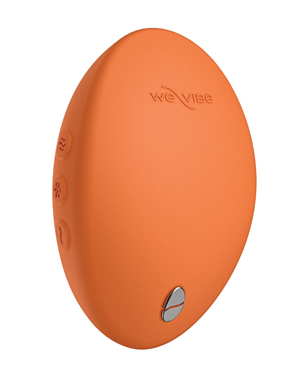We Vibe Temp Tangerine Temperature Controlled Ergonomic Vibrator
