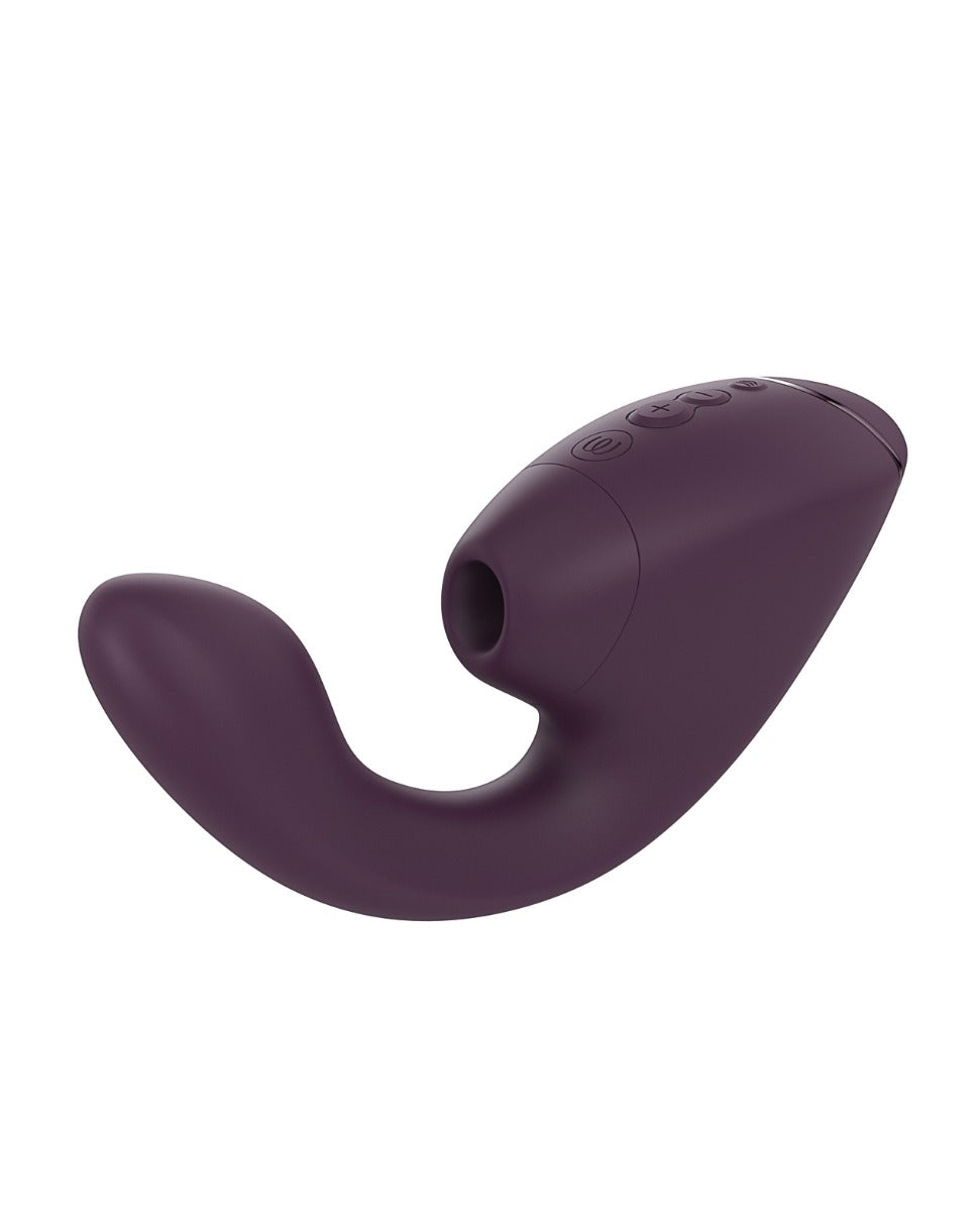 Womanizer Next Duo Dark Purple Clitoral Stimulator For Intense Pleasure