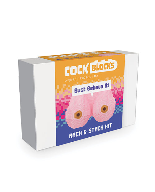 Jeu Premium Boob Blocks Rack And Stack pour enterrements de vie de garçon