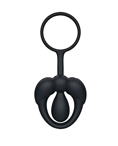 Anillo vibrador de silicona recargable por USB para el pene, con cosquilleo y 10 modos