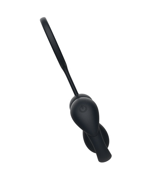 Anillo vibrador de silicona recargable por USB para el pene, con cosquilleo y 10 modos