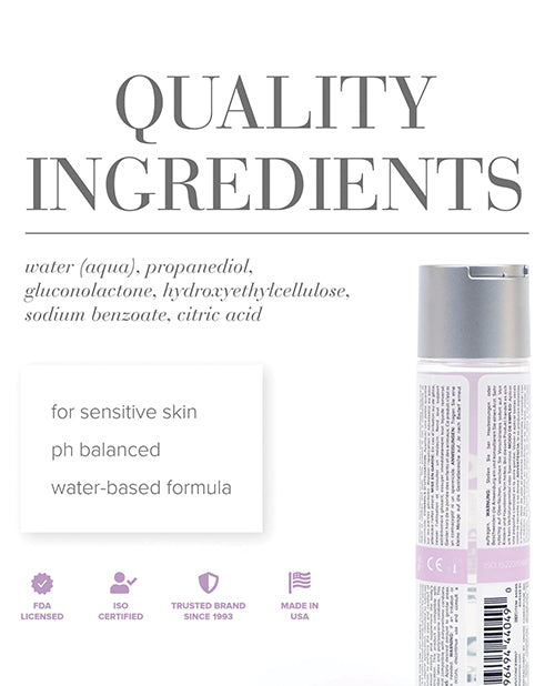 JO Agape Original Water Based Lubricant pH Balanced 4 Oz