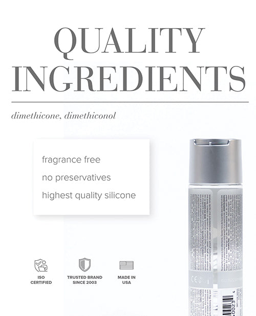 JO All In One Fragrance Free Silicone Based Massage Glide 4 Oz