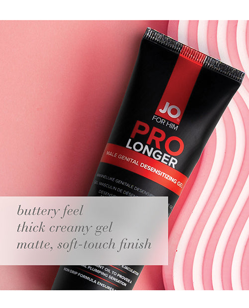 JO Prolonger Gel Benzocaine Free Desensitizer 2 Oz For Lasting Stamina