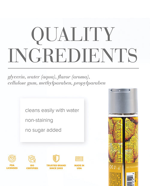 JO H2O Pineapple Flavor Water Based Lubricant 4 Oz