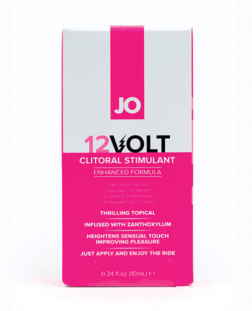 JO 12 Volt Clitoral Stimulant Original Maximum Strength Silicone 0.34 Oz