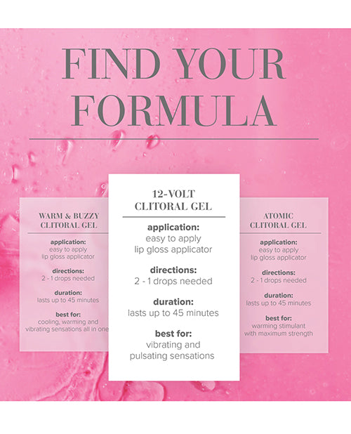 JO 12 Volt Clitoral Stimulant Original Maximum Strength Silicone 0.34 Oz