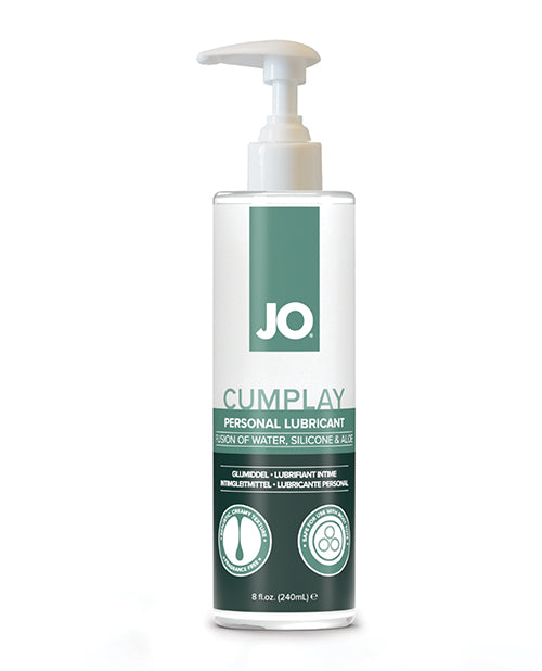 JO Cum Play Fragrance Free Lubricant 8 Oz Premium Glide