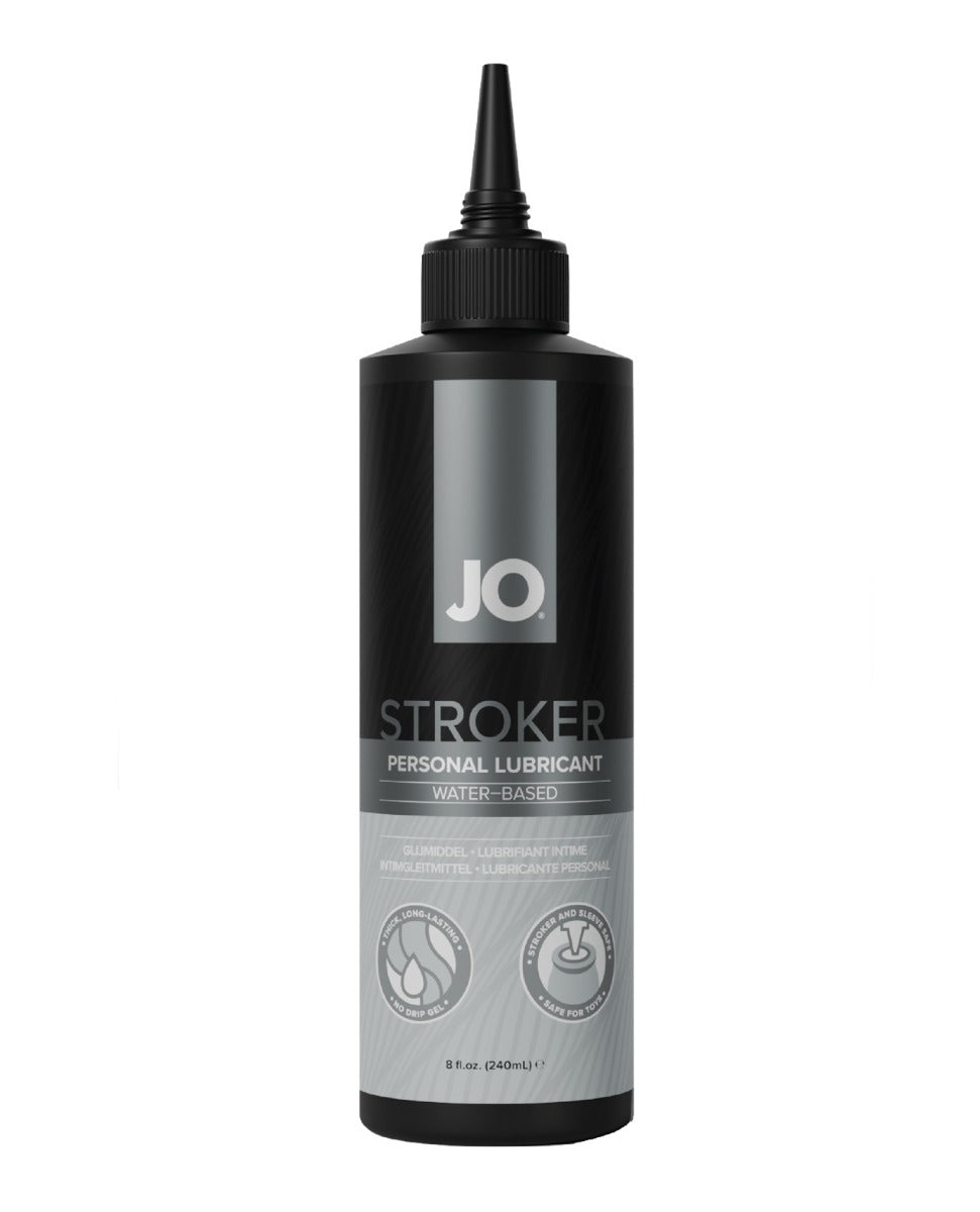 JO Stroker Waterbased Lubricant for Strokers 8 Oz Bottle