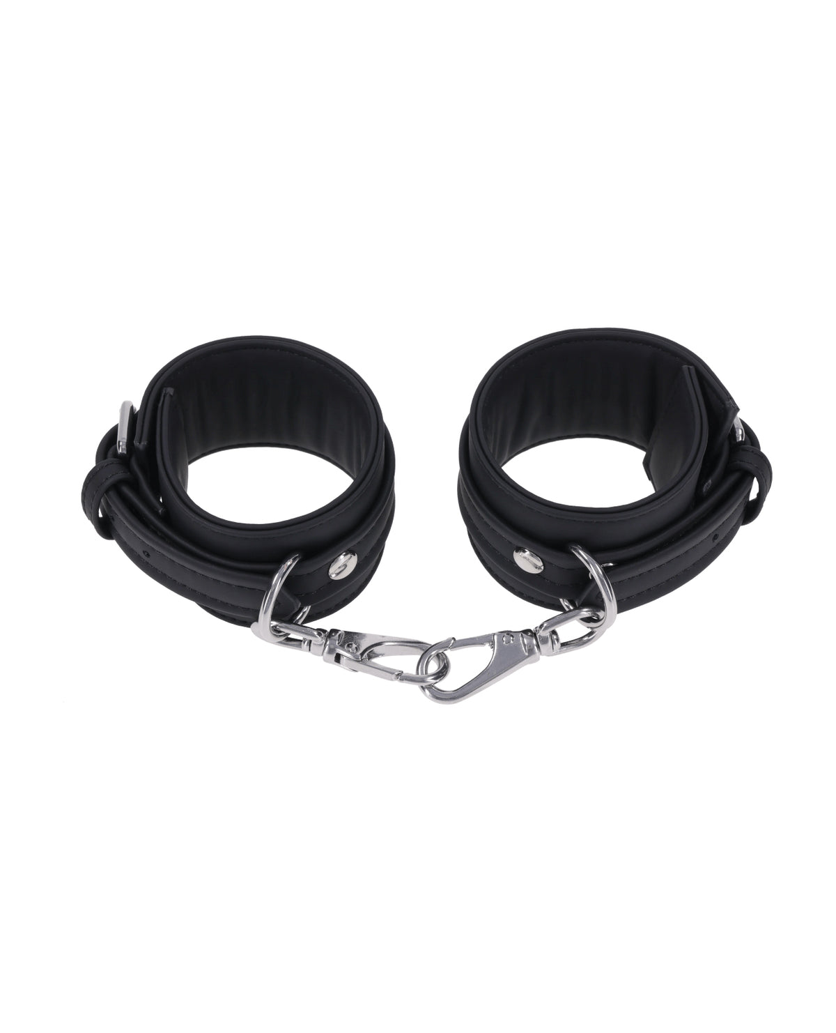 Polsiere per caviglie in morbido silicone Signature Midnight Muse con componenti argentati