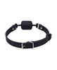Load image into Gallery viewer, Signature Midnight Muse Adjustable Barrel Gag With Faux Leather Straps
