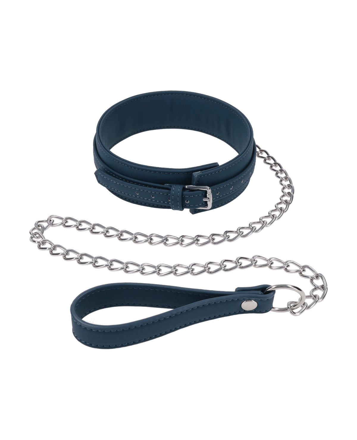 Signature Twilight Tease Silicone Collar And Leash With Adjustable Buckle