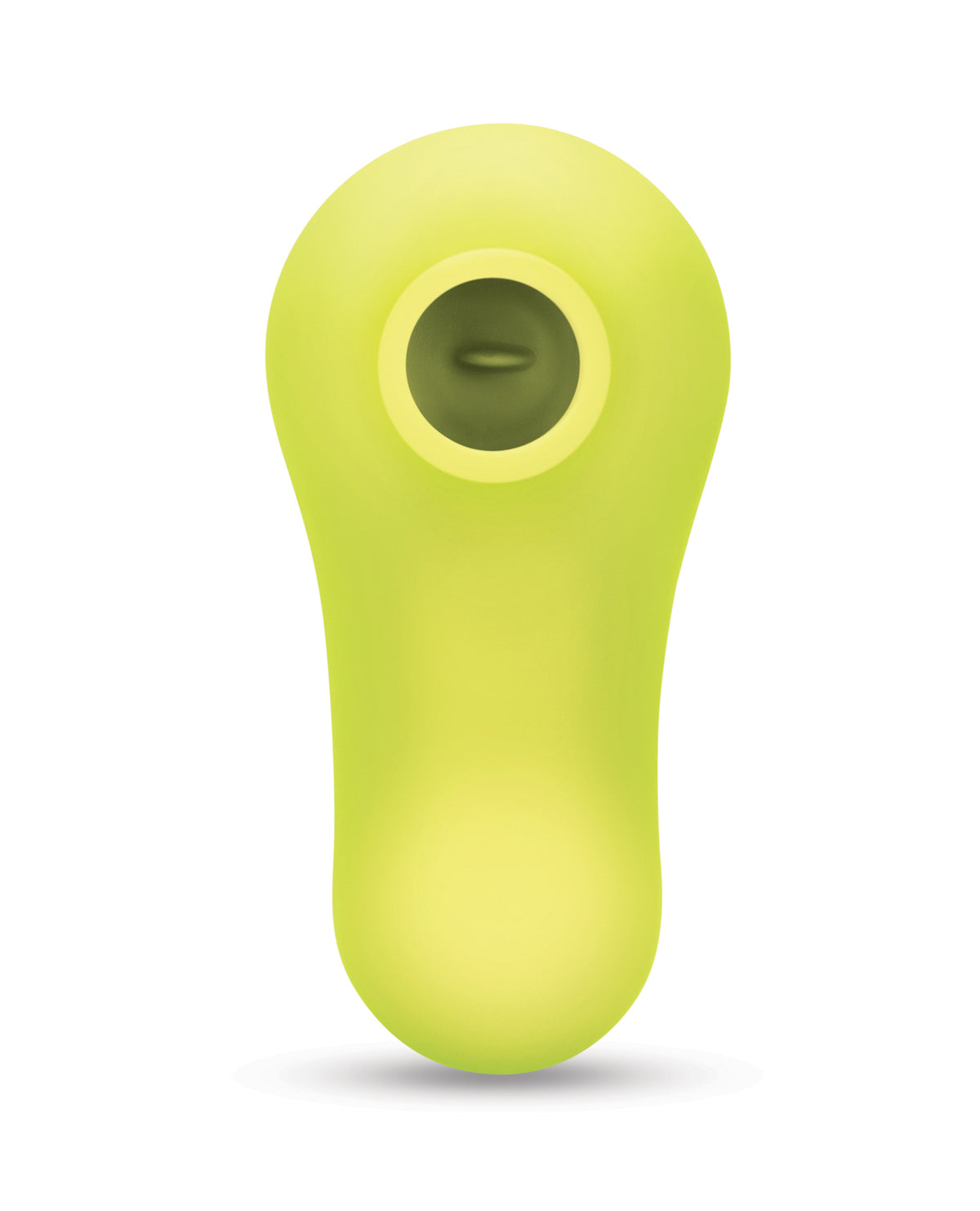 Masajeador personal de succión de aire Bodywand Kiss Bliss, amarillo
