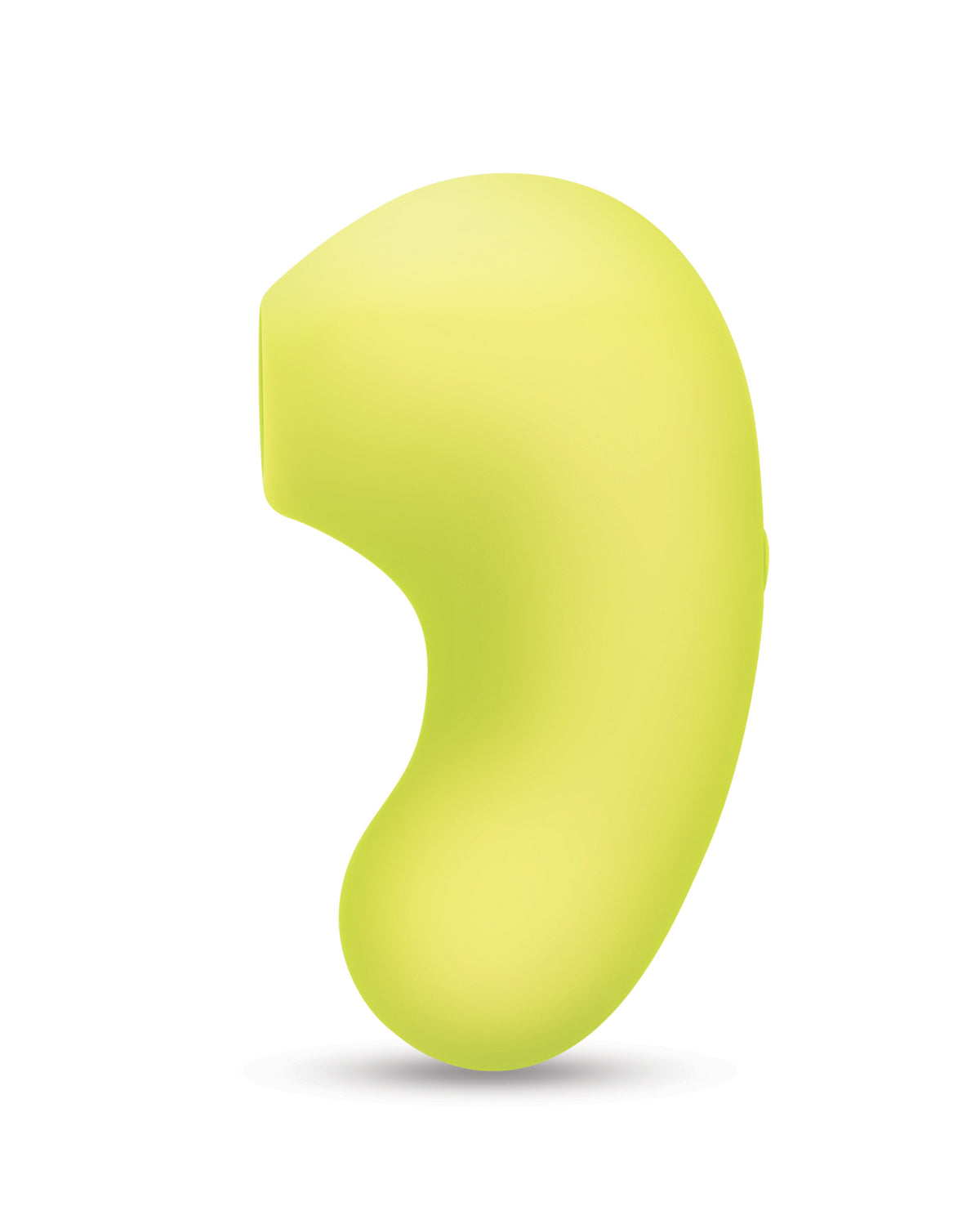 Masajeador personal de succión de aire Bodywand Kiss Bliss, amarillo