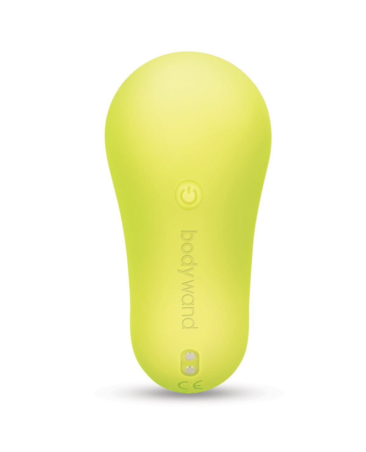 Masajeador personal de succión de aire Bodywand Kiss Bliss, amarillo