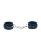 Load image into Gallery viewer, Signature Twilight Tease Silver Hardware Soft Lined Silicone Handcuffs
