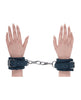 Load image into Gallery viewer, Signature Twilight Tease Silver Hardware Soft Lined Silicone Handcuffs
